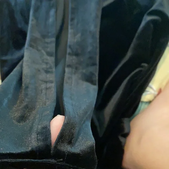 Vock Black Velvet Tie Waist Dress🖤🖤🖤 - Picture 7 of 8